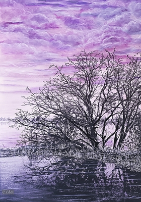 A purple Landscape