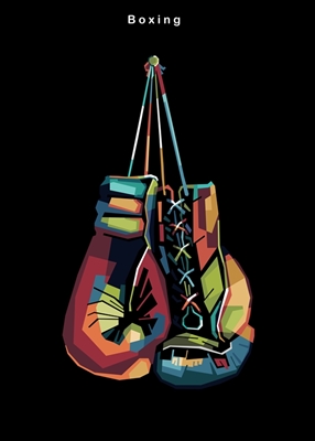 boxing gloves wpap art