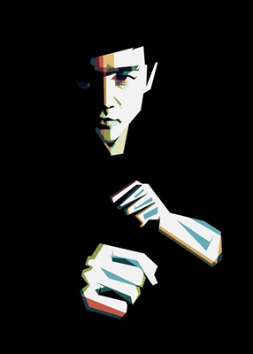 Bruce Lee wpap art