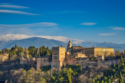 La Alhambra and the Snow