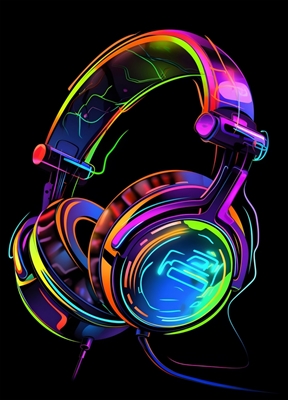 Neon Gaming Headphone