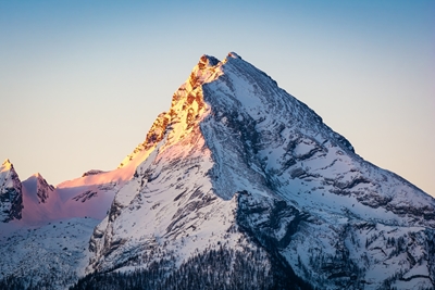 Watzmann Peak at Sunrise