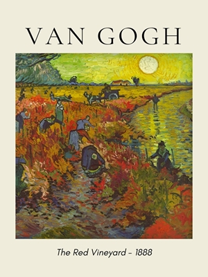 Van Gogh The Red Vineyard 1888