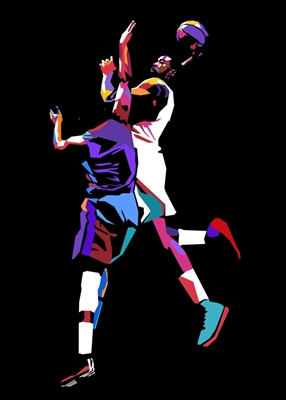 Basketball Pop Art