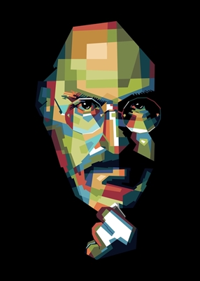 Steve Jobs wpap art