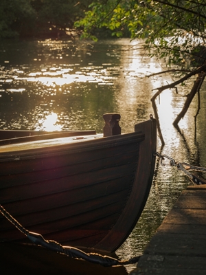 Wooden Boat in Stockholm