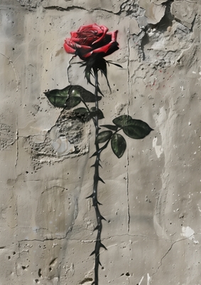 Banksys Rose