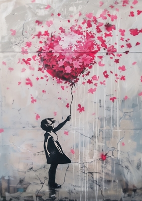 Blossom Balloon x Banksy II