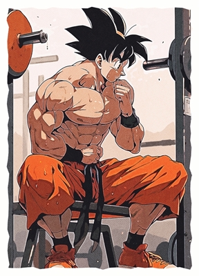 Goku at the Gym