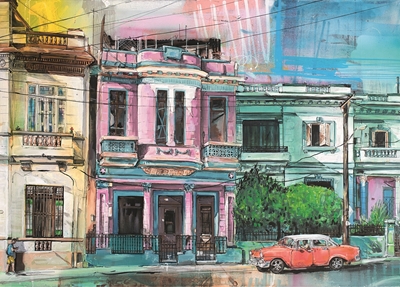 Havana, Cuba painting