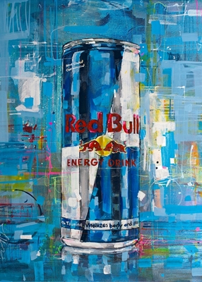 Energy drink painting