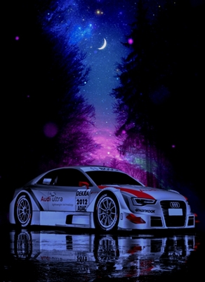 Sports car Audi Seri 5 DTM