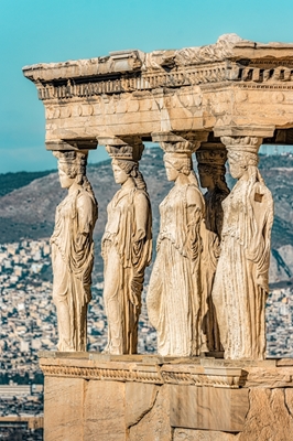 Athen Akropolis Karyatiden