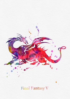 Final Fantasy V Watercolor