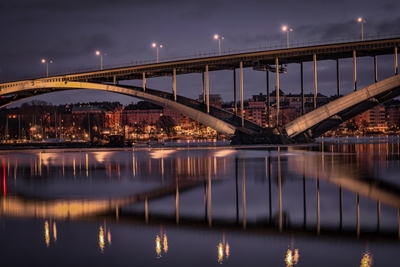 The western bridge Stockholm