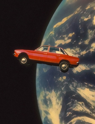 Flying Space Car