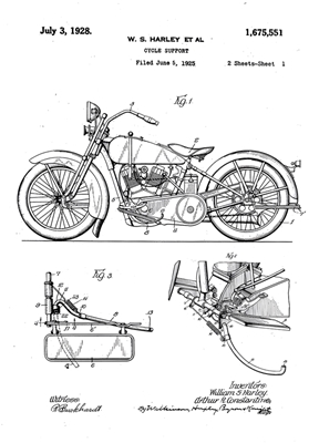 Motorbike Patent Biker