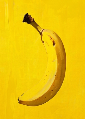 En gul banan