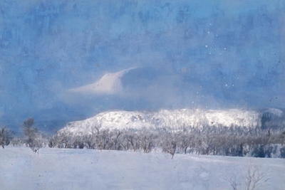 Mittåkläppens winter landscape
