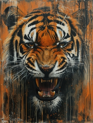 Ferocious Majesty: Tiger Roar