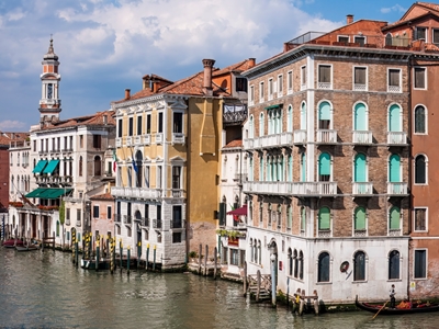 The hotel in Venice