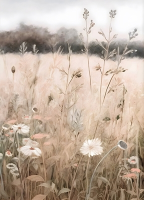 Wildflower Field Landscape