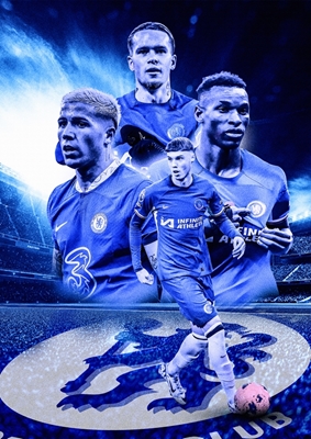 Chelsea Fußball Poster 