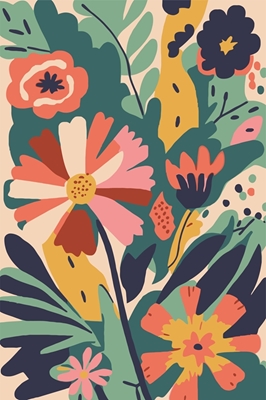Blommor illustration