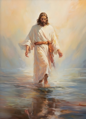 Jesus geht auf dem Wasser