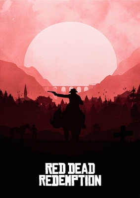 Red Dead Redemption Affisch