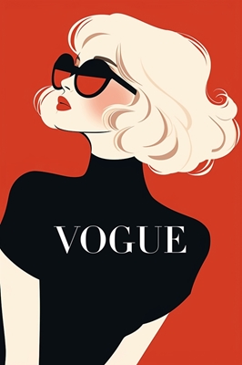 Vogue Blond: Stilfull Abstrakt