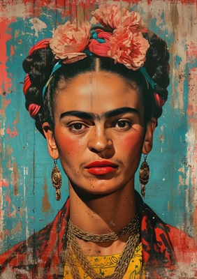 Frida Kahlo plakat utskrift