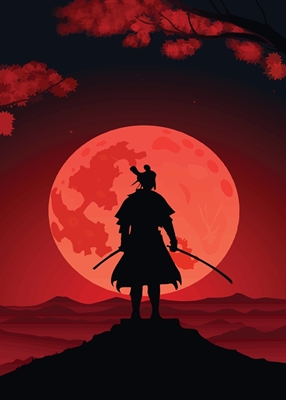 Samurai at Mountain