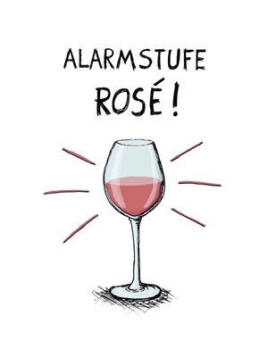 Alert Rosé VARNING!