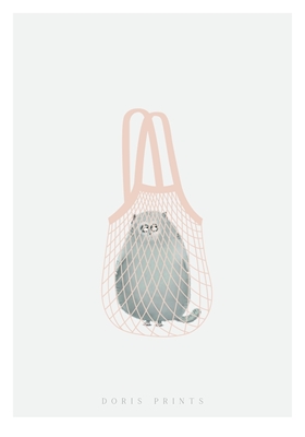 Wall Art - The Cat in the Bag