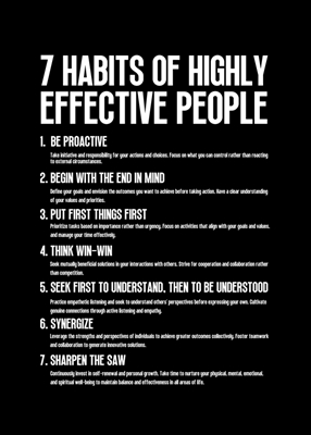 7 habitudes efficaces