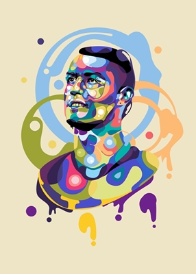 Cristiano Ronaldo pop-art