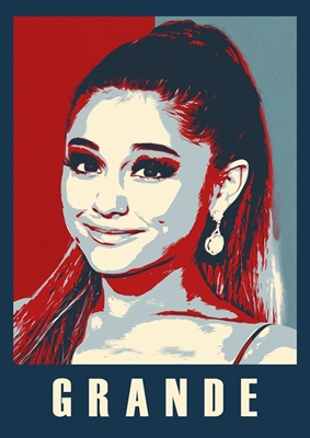Pop-art Ariana Grande