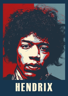 Popkonst Jimi Hendrix