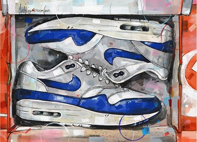 Arte da caixa de sapatos AirMax1
