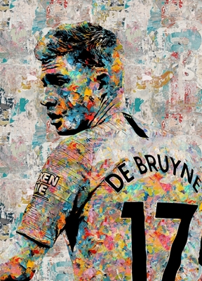 Kevin de Bruyne pósters y Art Prints de ArtStyle Funny - Printler