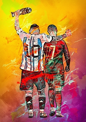 Ronaldo y Messi WC 2022