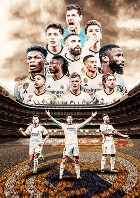 Real Madrid Fußballmannschaft