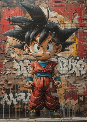 Portrét Son Goku