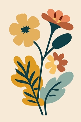 Blommor illustration