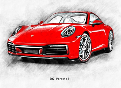 Porsche 911 z roku 2021