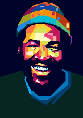 Marvin Gaye Wpap Pop -taide 