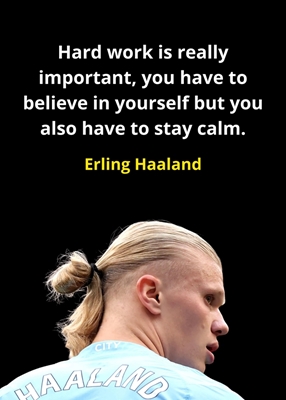 Citat från Erling Haaland