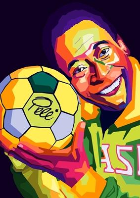 Footballeur légendaire de Pelé