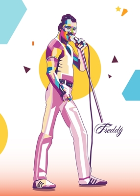 Freddy Mercury Arte Pop
